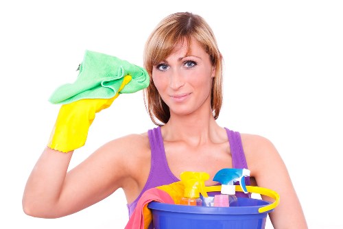Cleaning service homepage hero for Clapham
