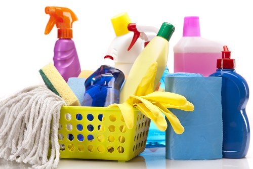 Kitchen cleaning service in Clapham with polished counters and sink