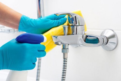 Professional home cleaning in a Clapham property