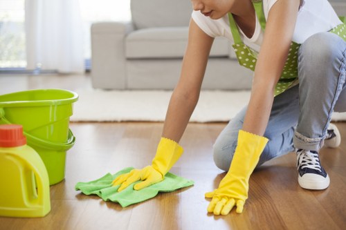 Post-construction cleaning in Clapham restoring a renovated property